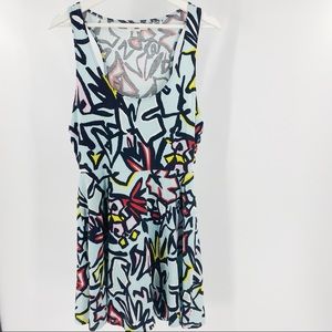 Vans Triangle Empire Printed Skater Dress
